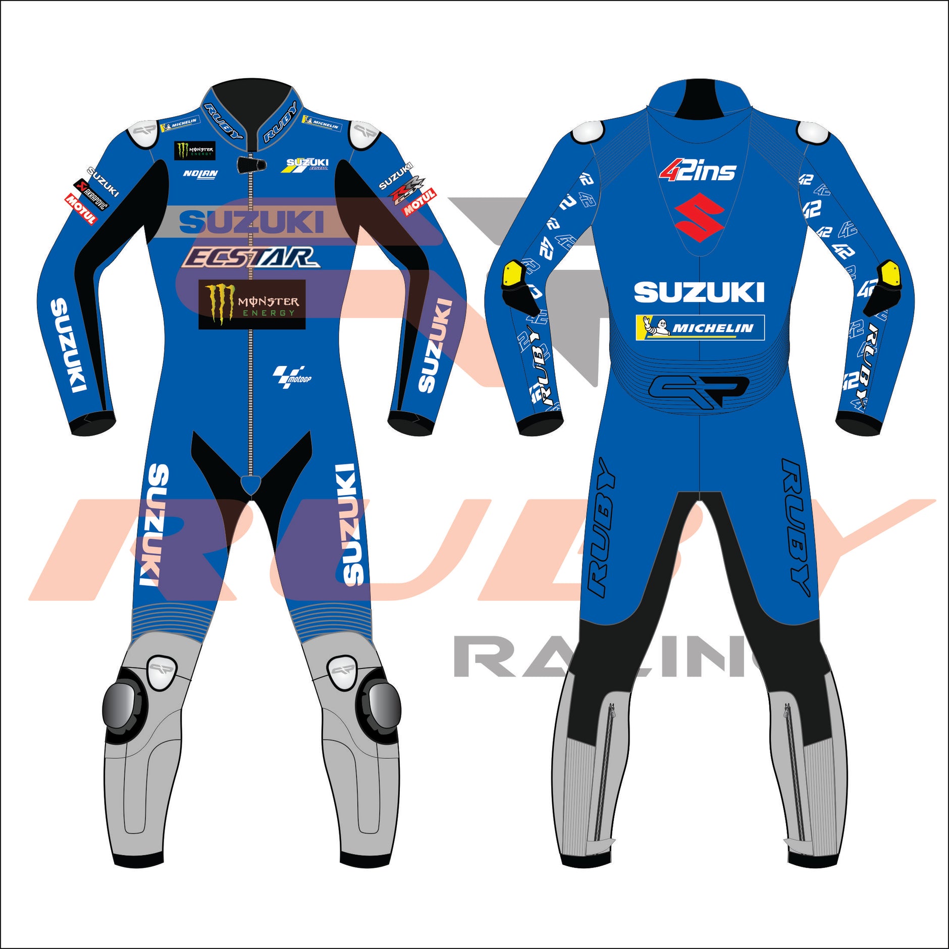 2021 MotoGP Suits – Ruby Racing