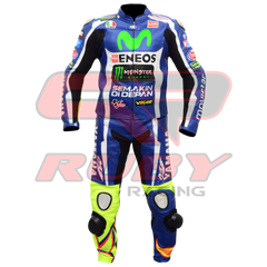 Valentino Rossi VR46 Motorbike Racing Leather Suit