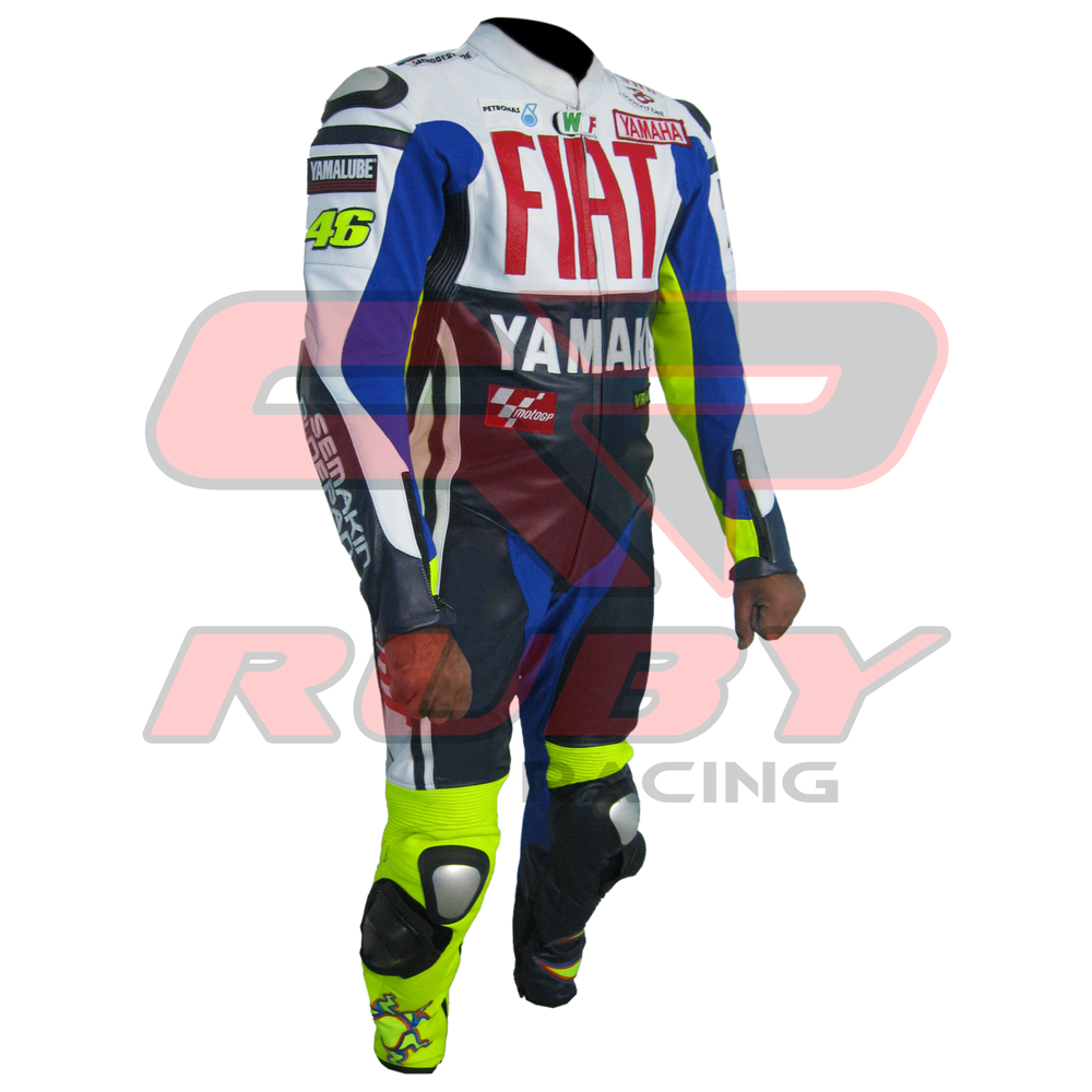 Rossi Fiat Motorbike Racing Suit Right View