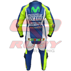 Rossi 2015 Motorbike Racing Leather Suit Back