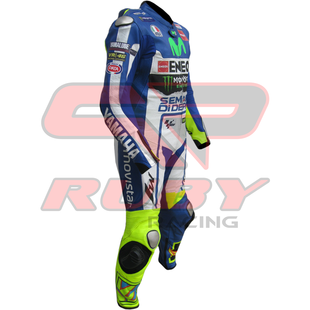 Rossi 2015 Motorbike Racing Leather Suit Right