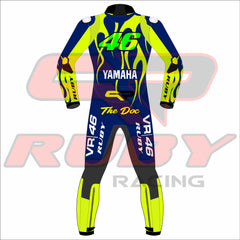 Valentino Rossi WorldSBK Portimao Pre Season Test Race Suit Back View