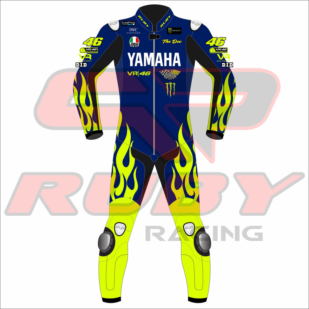 Valentino Rossi WorldSBK Portimao Pre Season Test Race Suit Front View