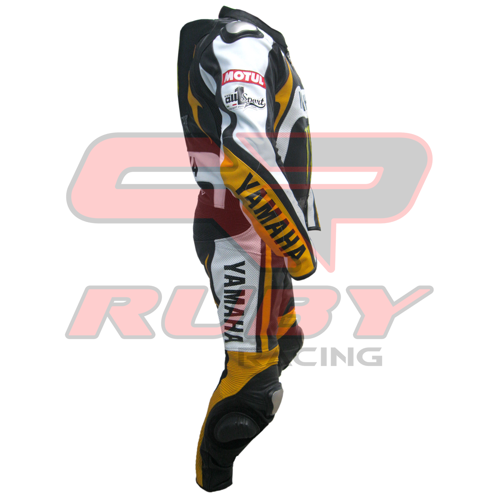 Mens Motorbike Racing Leather Suit Right View