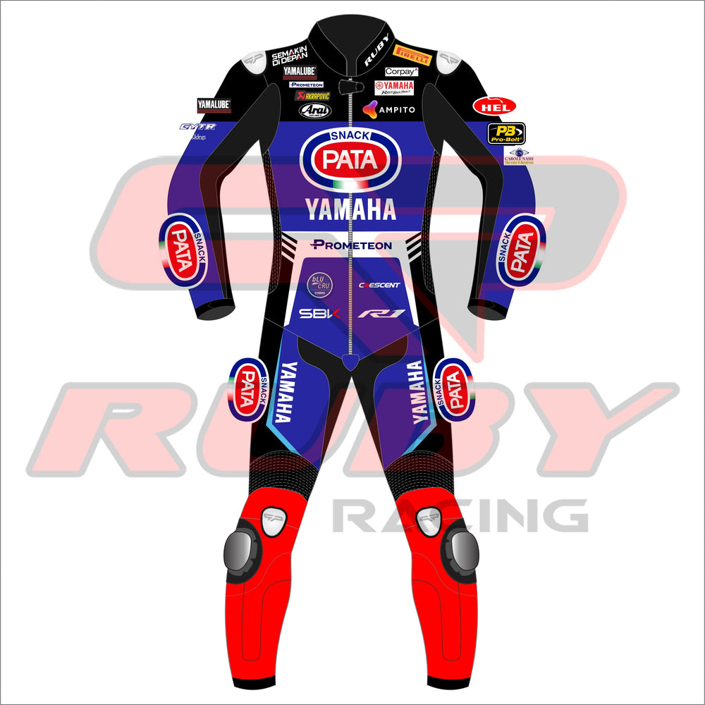 Jonathan Rea Pata 2024 WSBK Race Suit Front View