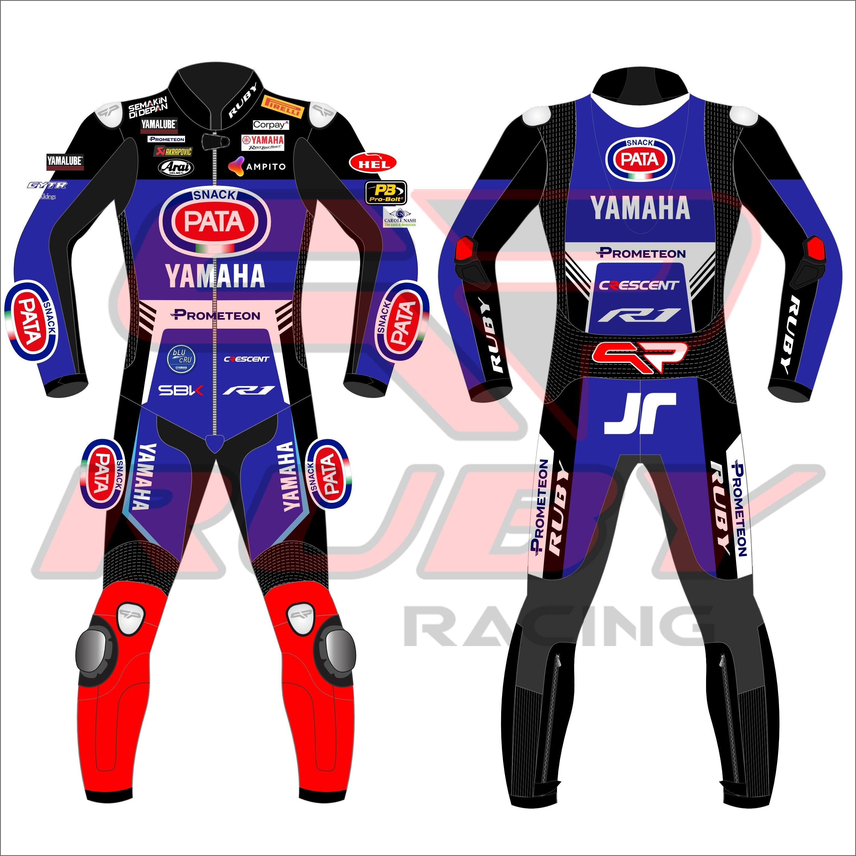 Jonathan Rea Pata 2024 WSBK Race Suit