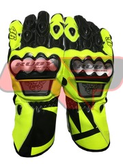 Rossi Motorbike Racing Leather Gloves 2
