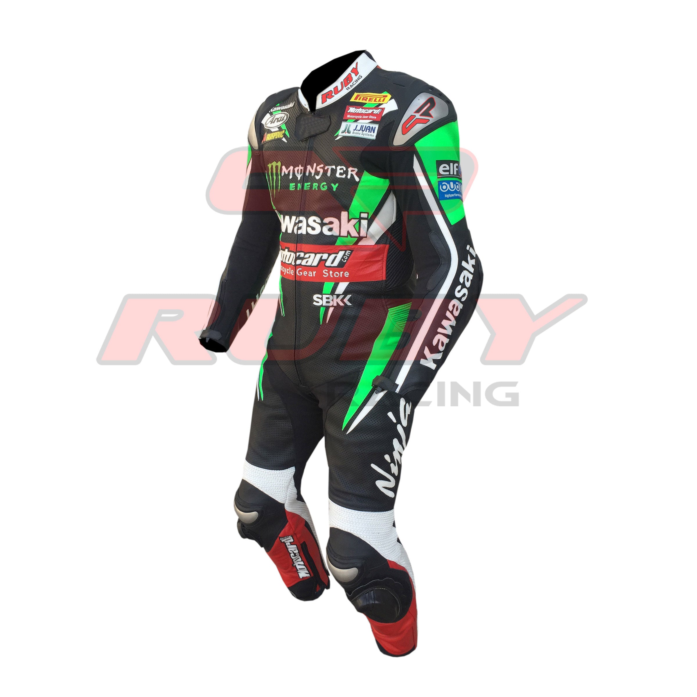Tom Sykes K Ninja 2016 Motorbike Racing Leather Suit